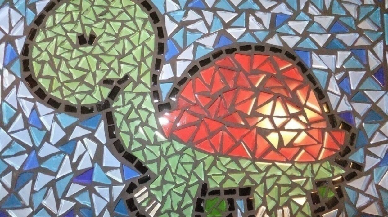 this image shows Mosaic Art Piece